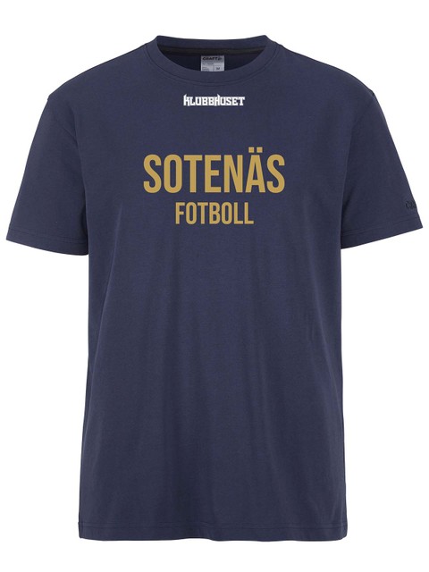 Craft T-shirt COMMUNITY 2.0, Marinblå (Sotenäs Fotboll)