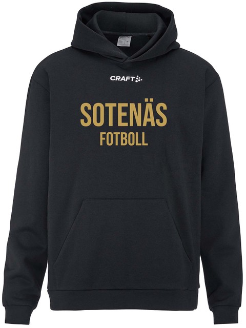 Craft Hoodtröja COMMUNITY 2.0, Svart (Sotenäs Fotboll)