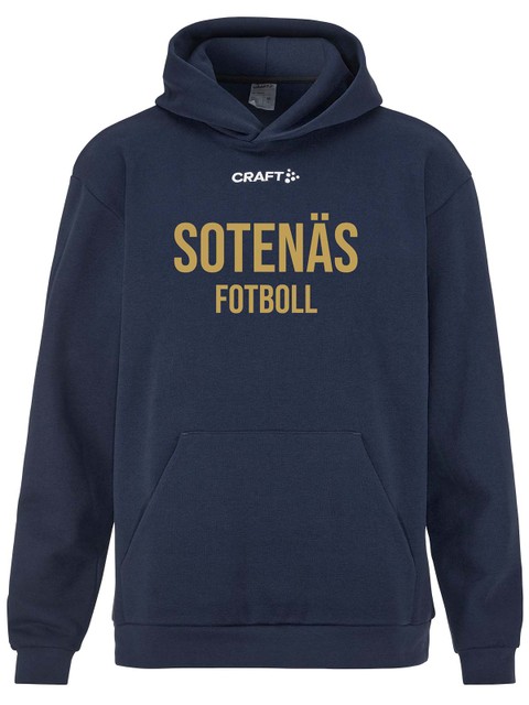 Craft Hoodtröja COMMUNITY 2.0, Marinblå (Sotenäs Fotboll)