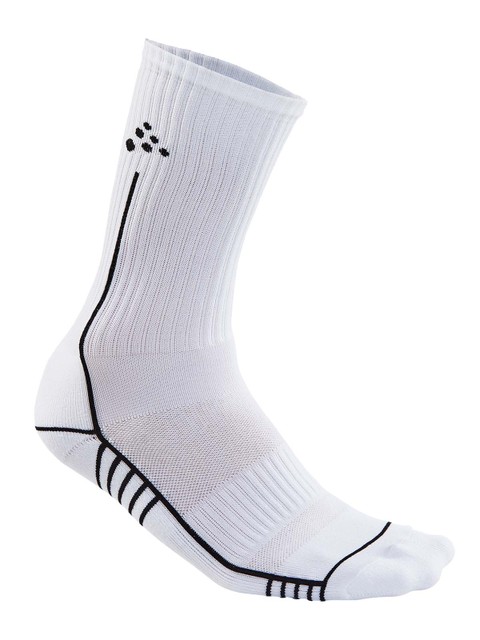 Craft Sock ABILITY Mid, White (Södra Sandby Tennis)