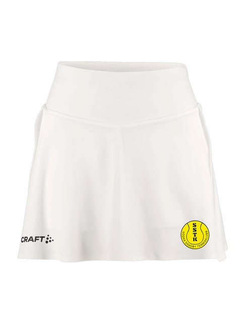 Craft Skirt ABILITY, with pockets, White (Södra Sandby Tennis)