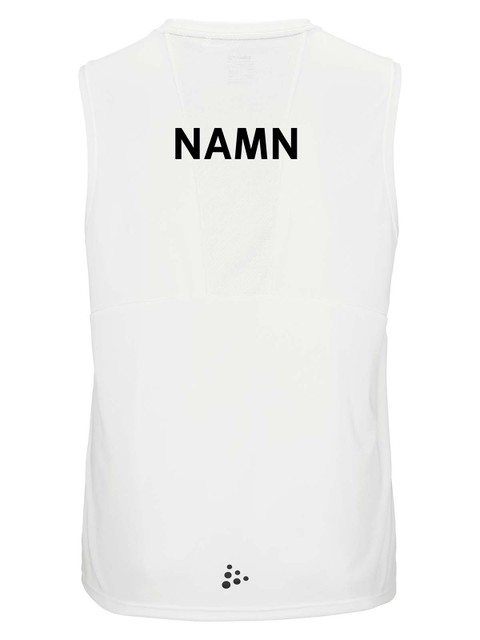 Craft Singlet RUSH 2.0, White (Södra Sandby Tennis)