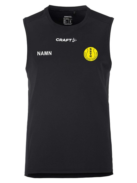 Craft Singlet RUSH 2.0, Black (Södra Sandby Tennis)