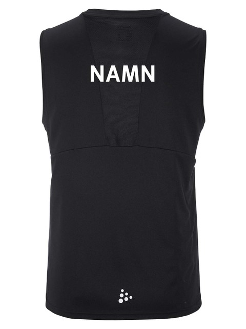 Craft Singlet RUSH 2.0, Black (Södra Sandby Tennis)