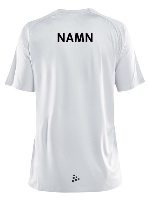 Craft T-shirt Evolve, White (Södra Sandby Tennis)