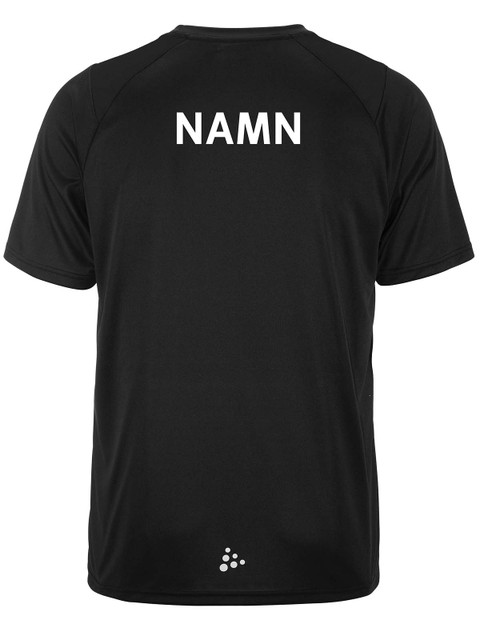 Craft T-shirt RUSH 2.0, Black (Södra Sandby Tennis)