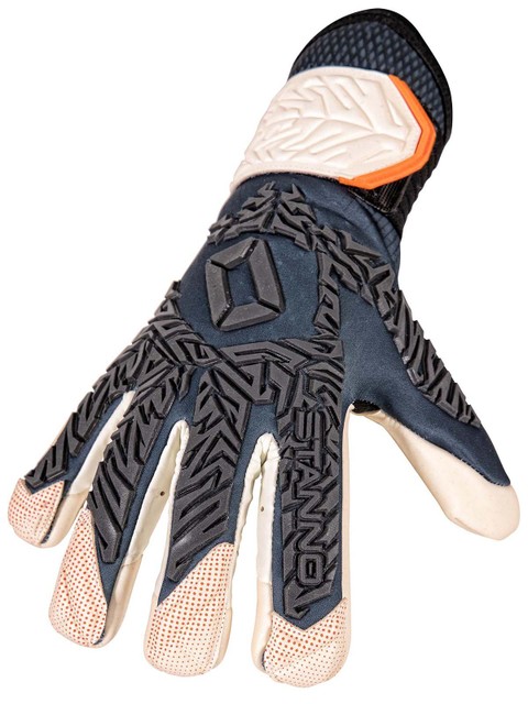 Stanno Målvaktshandskar Fotboll - Mighty II Grey-Orange