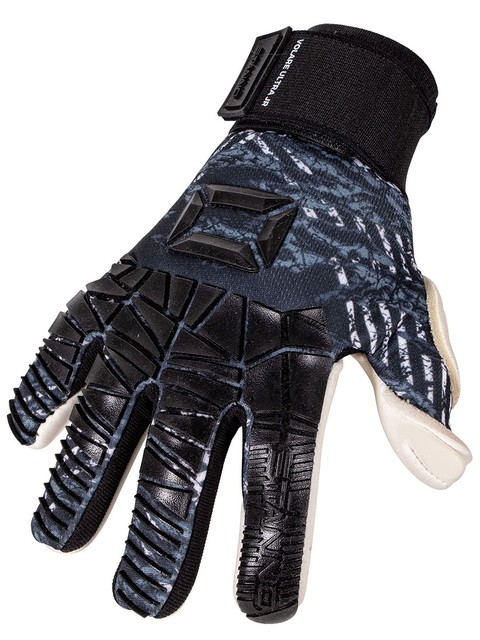 Stanno Målvaktshandskar Fotboll Volare Ultra JR Black-Grey