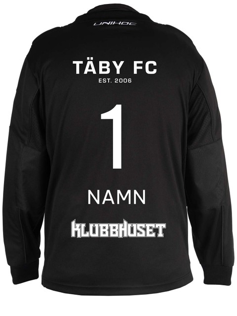 Unihoc Goalie Jersey INFERNO, Black (Täby FC)