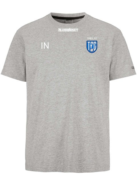 Craft T-shirt COMMUNITY 2.0, Grey Melange (Täby FC)