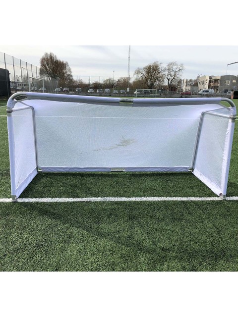 Fun-To-Play Fotbollsmål Ihopfällbart - 3 x 1,5 m (2-pack)