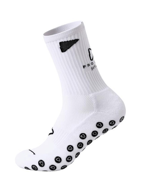 Pro Sock - Grip Sock, White (Torslanda Badminton)