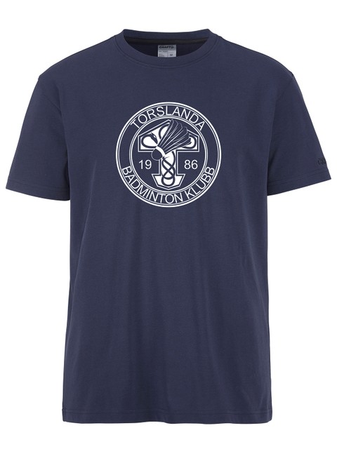 Craft T-shirt COMMUNITY 2.0, Navy (Torslanda Badminton)