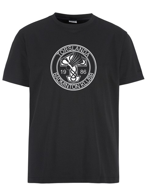 Craft T-shirt COMMUNITY 2.0, Black (Torslanda Badminton)