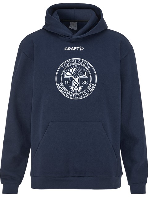 Craft Hoodie COMMUNITY 2.0, Navy (Torslanda Badminton)