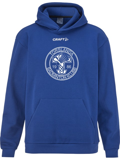 Craft Hoodie COMMUNITY 2.0, Club Cobolt (Torslanda Badminton)