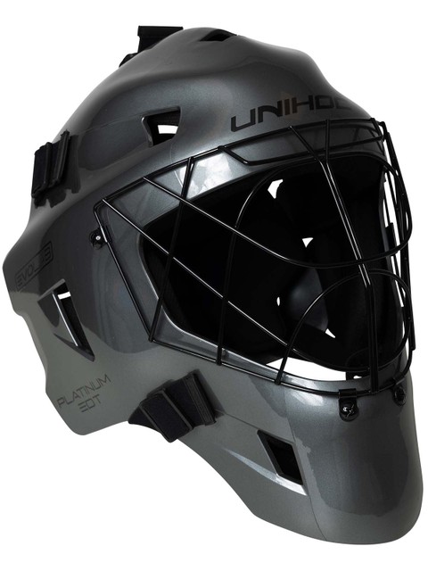 Unihoc Goalie Mask EVOLAB Platinum EDT