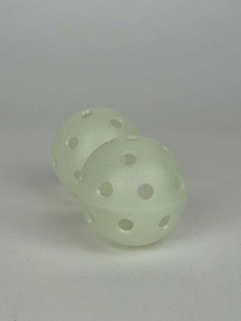 Unihoc Innebandyboll CRATER glowing in the dark (200-pack)