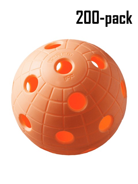 Unihoc Floorball Ball CRATER (200-pack)