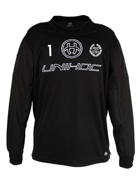 Unihoc Goalie Jersey INFERNO, Black (Valbo AIF)