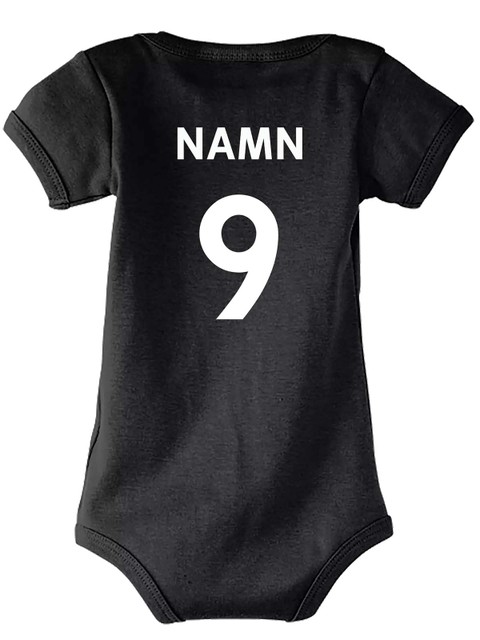 Baby Bodysuit, Black (Varla IBK)