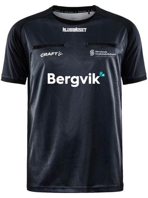 Craft Referee Jersey EVOLVE, Black (Värmlands IBF Domare)