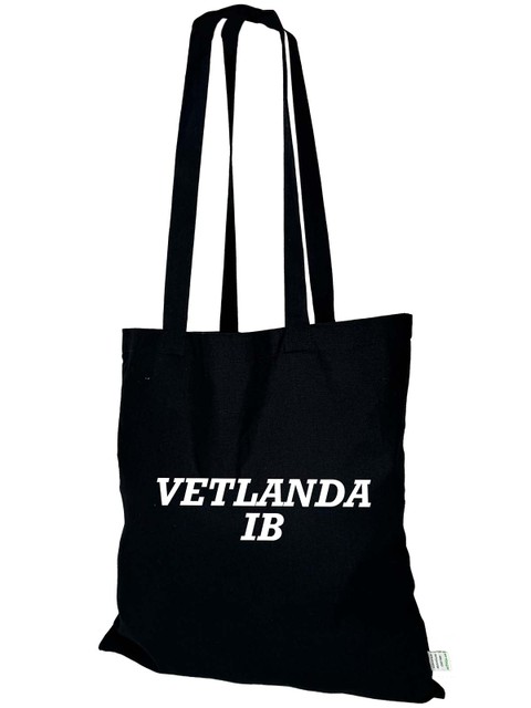 Tote Bag, Black (Vetlanda IB)