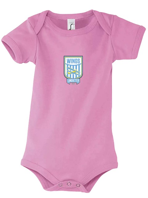 Baby Bodysuit, Orchid (Landvetter Wings)