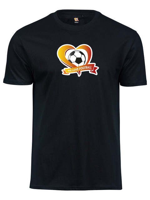 WLF T-shirt, Svart - Heart Logo EDT
