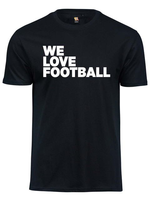 WLF T-shirt, Svart - We-Love-Football
