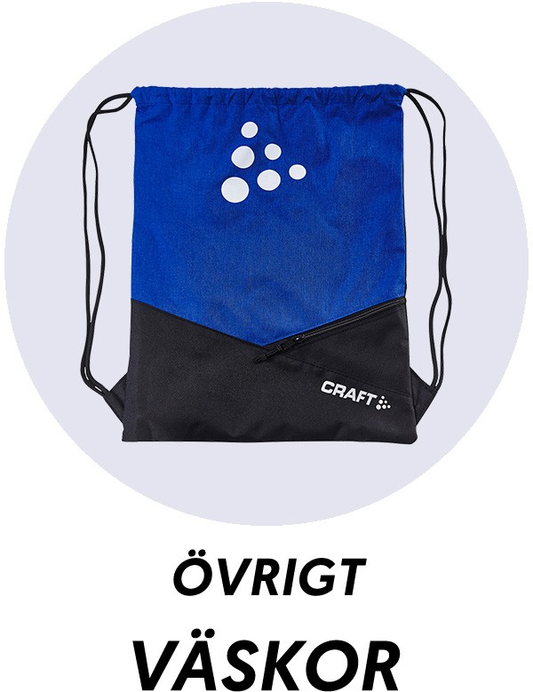 Gympapåsar och necessärer för träning och match