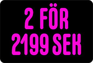 ERBJUDANDE: Köp 2 stycken för 2199 SEK.