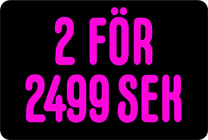 ERBJUDANDE: Köp 2 stycken för 2499 SEK.