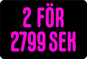 ERBJUDANDE: Köp 2 stycken för 2799 SEK.