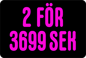 ERBJUDANDE: Köp 2 stycken för 3699 SEK.
