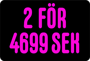 ERBJUDANDE: Köp 2 stycken för 4699 SEK.