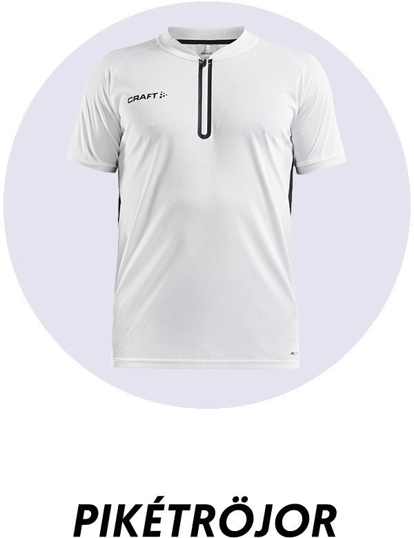 Pikétröjor för sport, lag och fritid
