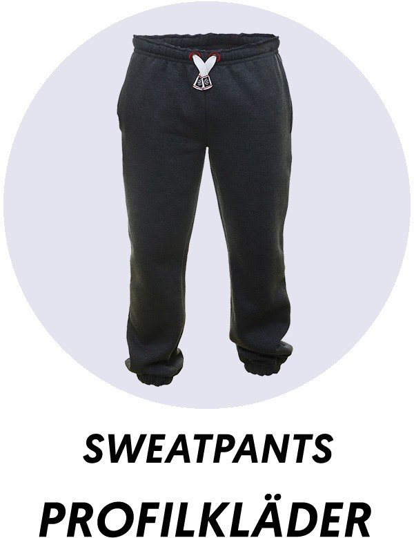 Sweatpants för tryck till förening och företag