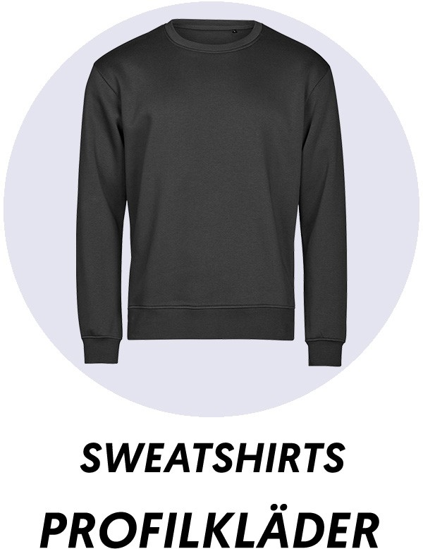 Sweatshirts för tryck till företag och lag