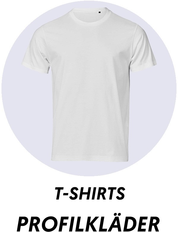T-shirts för tryck till företag och förening
