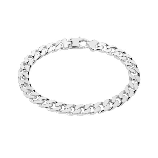 Hopeinen ranneketju, panssari 6mm 21cm