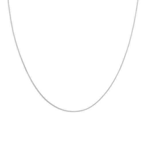 Valkokultainen riipusketju, panssari 1,2mm 42+3cm