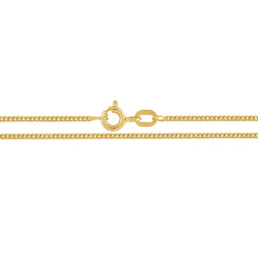 Kultainen riipusketju, panssari 1,2mm 42+3cm