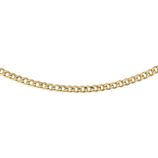 Kultainen ranneketju, panssari 3,2mm 18,5cm