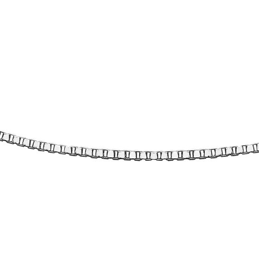Valkokultainen riipusketju, venetsia 0,5mm 48+2cm