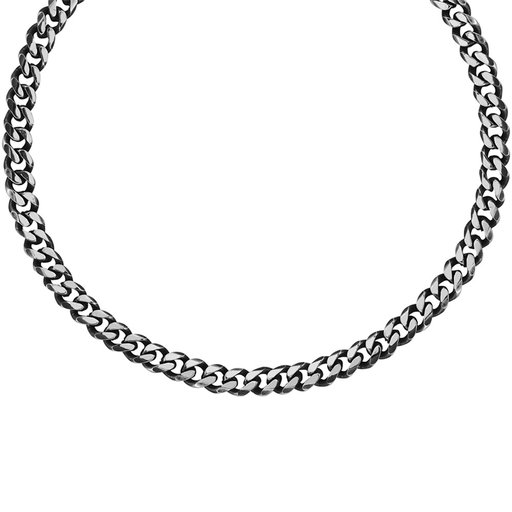 Steel4U teräskaulaketju, tumma panssari 7mm 50cm