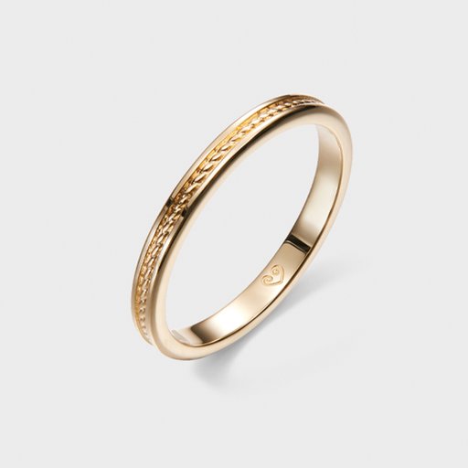 Kalevala Love Ikiaikainen sormus kulta 2,3mm