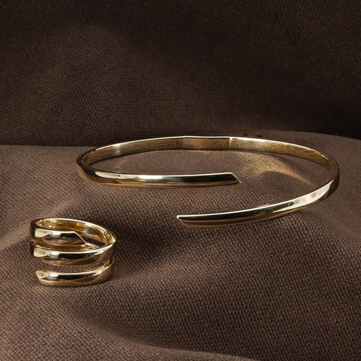 Aubella rannekoru 14K keltakulta