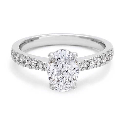 Fenia Electra labotatoriotimanttisormus yht. 1,16ct 18K valkokulta