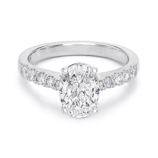 Fenia Electra labotatoriotimanttisormus yht. 1,79ct 18K valkokulta